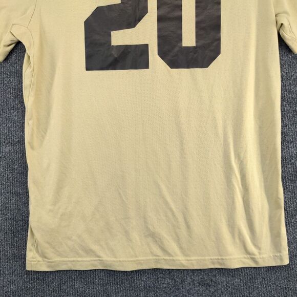 Nike Dri-Fit Men's Purdue Boilermaker #20 Franklin Graphic T-Shirt Tan Large - Picture 7 of 12